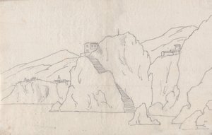 Costa rocciosa da John Robert Cozens